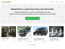 Tablet Screenshot of bargaincity.ca